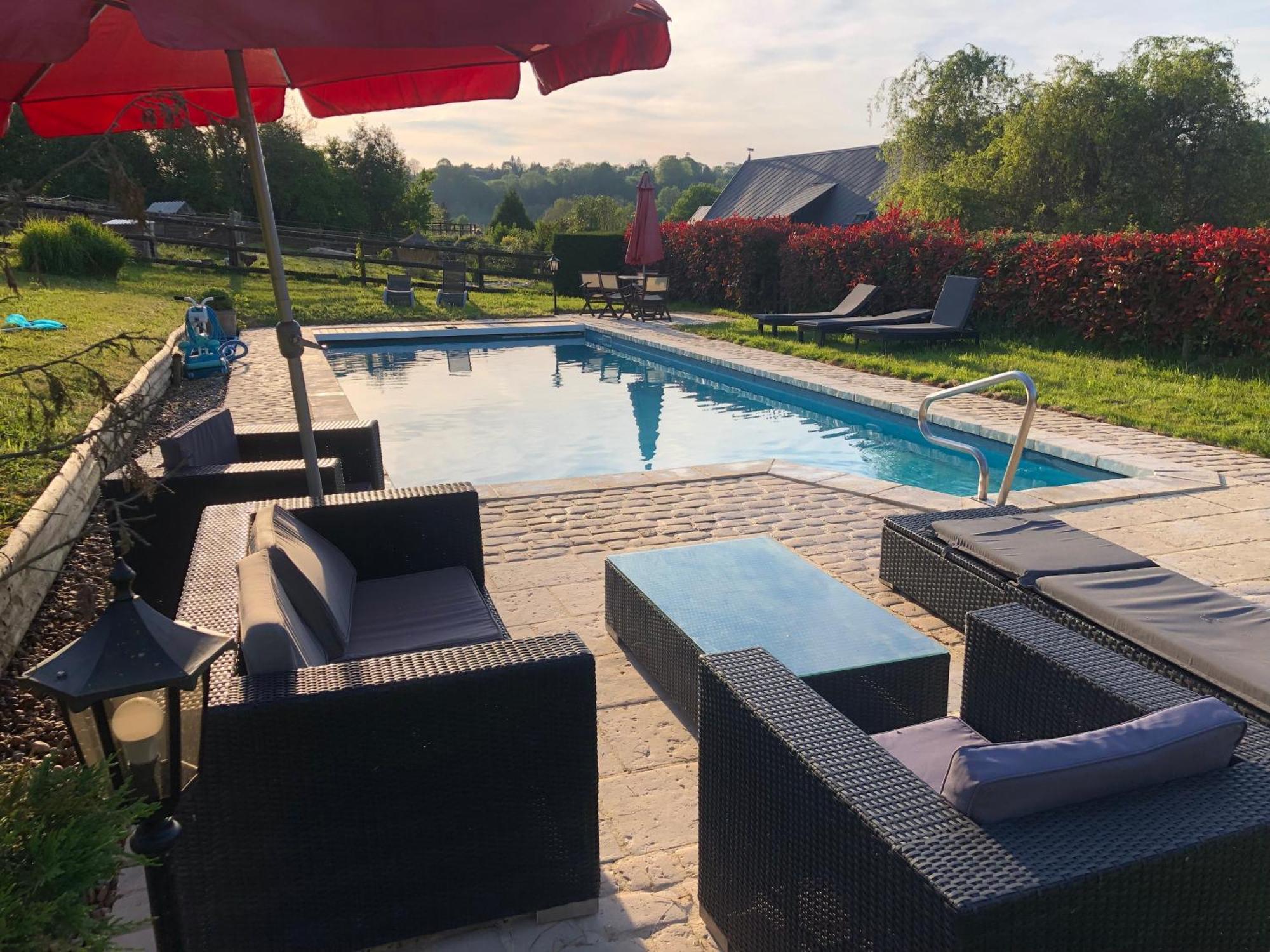 Bed and Breakfast Le Champ Des Possibles Manerbe Экстерьер фото