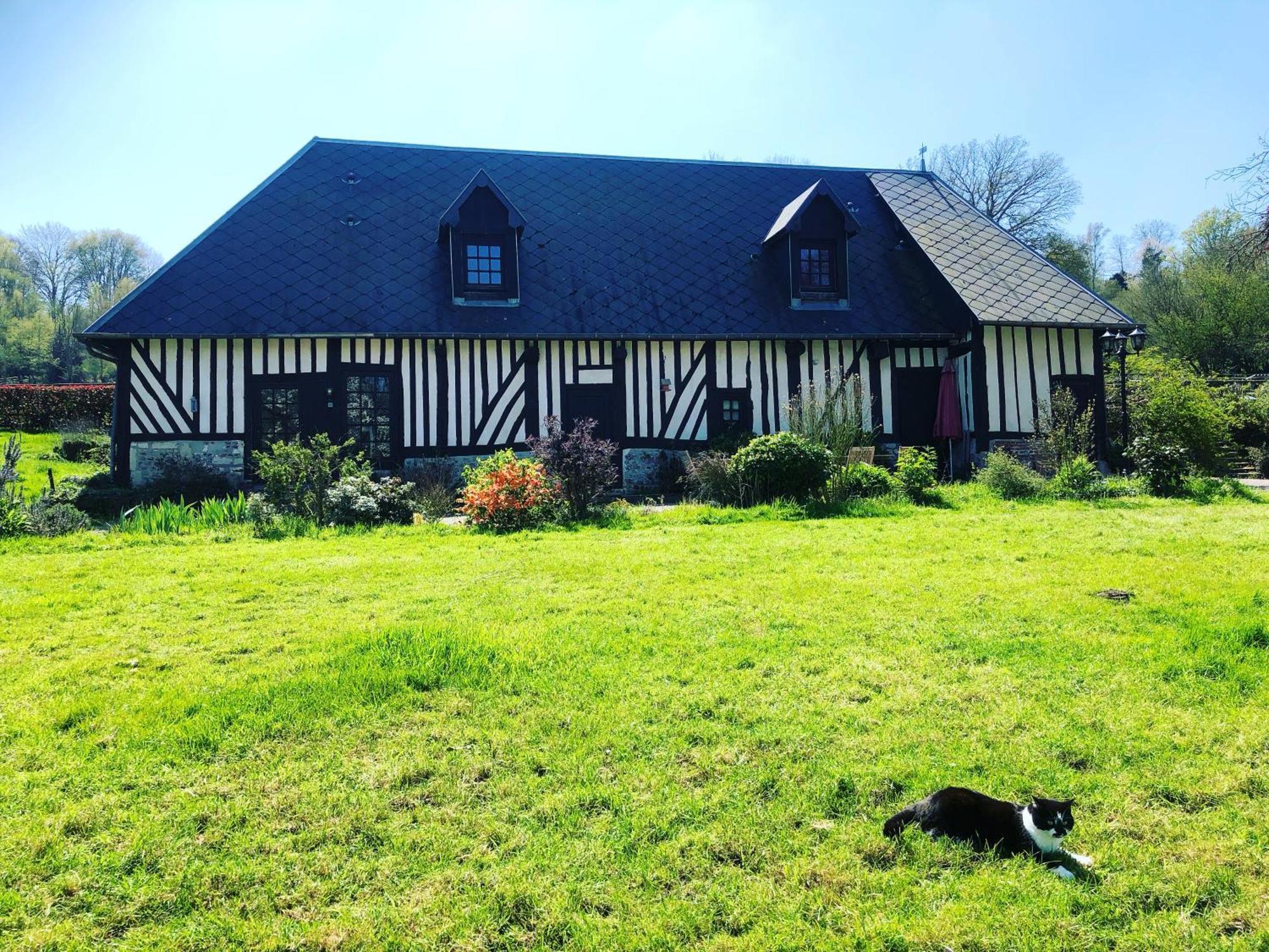 Bed and Breakfast Le Champ Des Possibles Manerbe Экстерьер фото